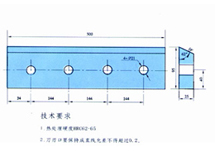 塑料機械刀片